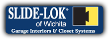 Garage Cabinets and Floors Wichita Garage Interiors & Closet Systems, Slide-Lok